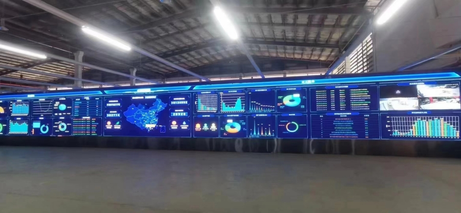 室內Q1.5Pro 完工，數據中心大屏來了！